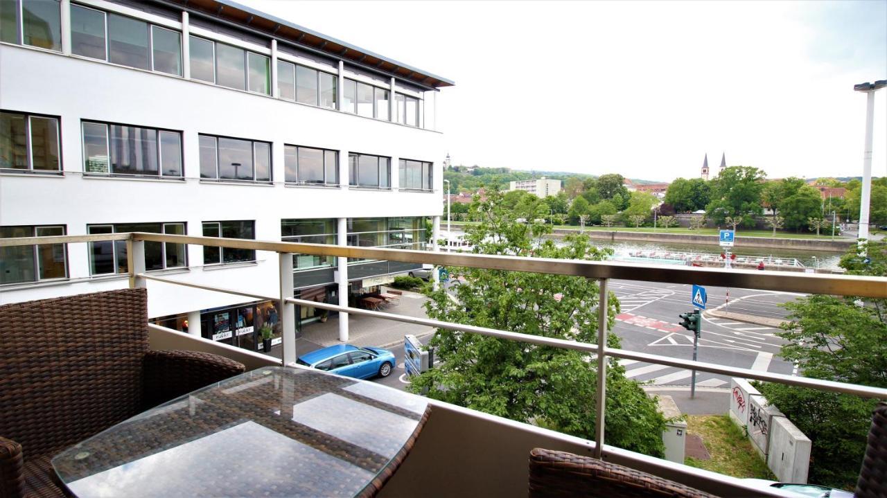 Luxury City Apartment - View Of River And Castle 뷔르츠부르크 외부 사진